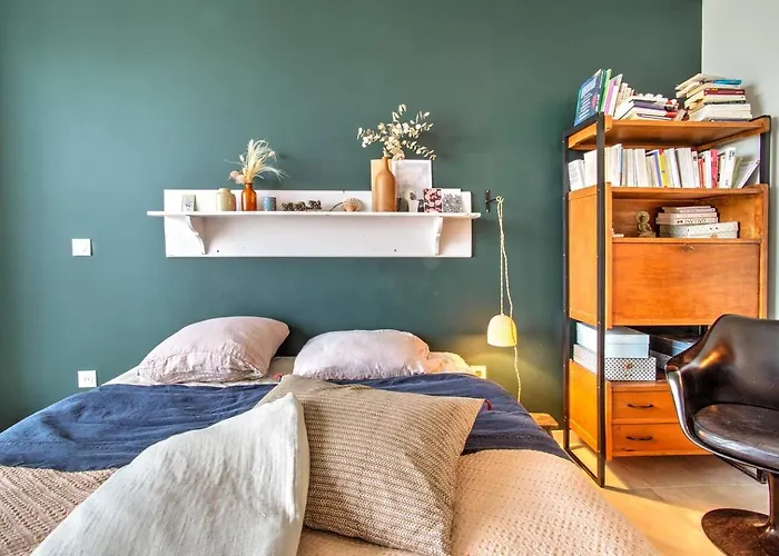 Parentale Avec Sdb Dans Avec Rooftop Privatunterkunft Montpellier